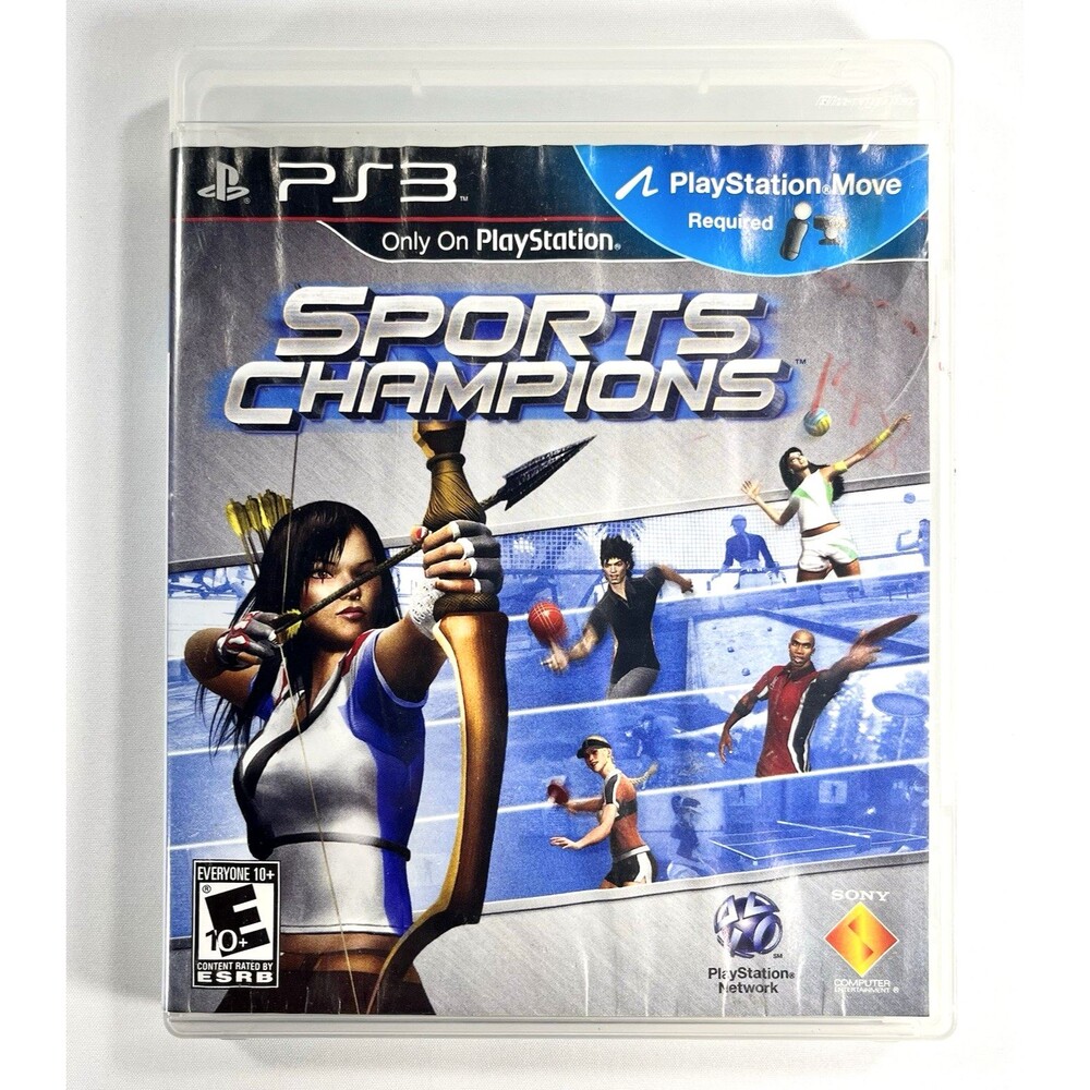 Sports Champions PlayStation Move Sony Playstation 3 Complete with Manual Tested
